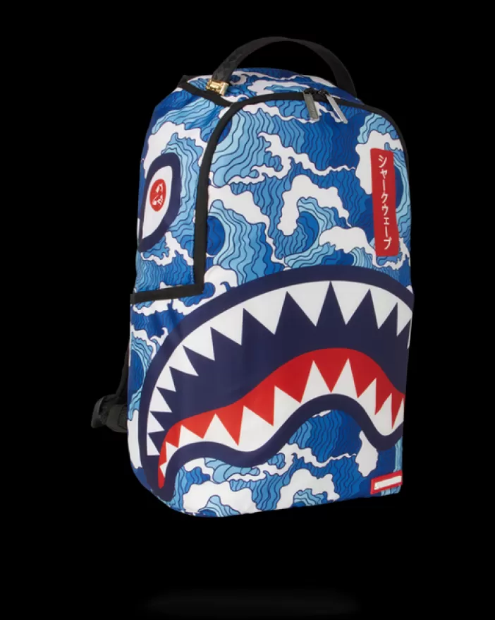 BACKPACKS*Sprayground THE SHARK WAVE (made from 100% recycled plastic bottles from the ocean)