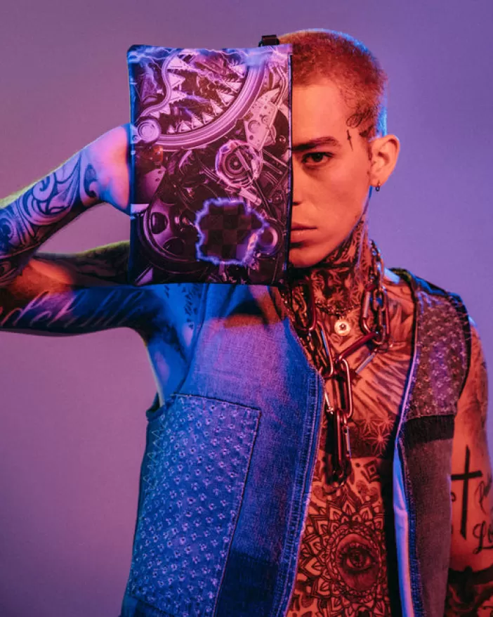 CROSSOVER CLUTCHES*Sprayground THE UNDERCURRENT CROSS-OVER CLUTCH