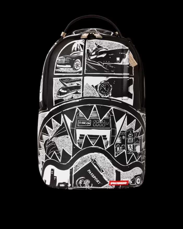 BACKPACKS*Sprayground THIS IS THE LIFE BACKPACK (DLXV)