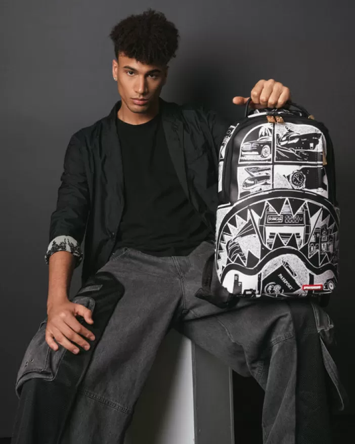 BACKPACKS*Sprayground THIS IS THE LIFE BACKPACK (DLXV)