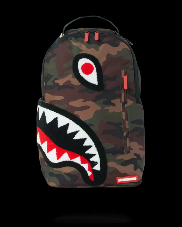 BACKPACKS*Sprayground TORPEDO SHARK (CAMO) BACKPACK