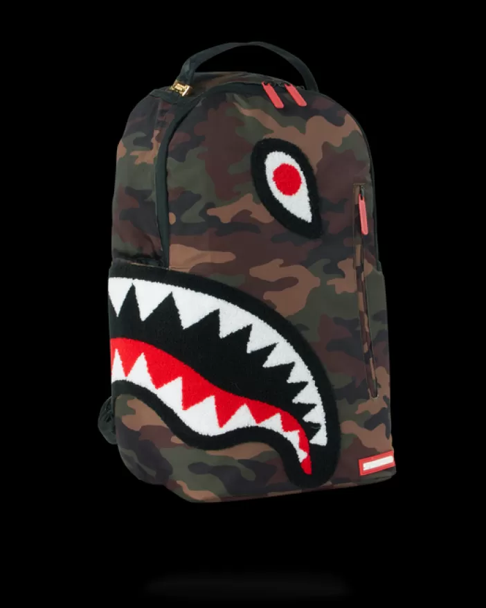 BACKPACKS*Sprayground TORPEDO SHARK (CAMO) BACKPACK