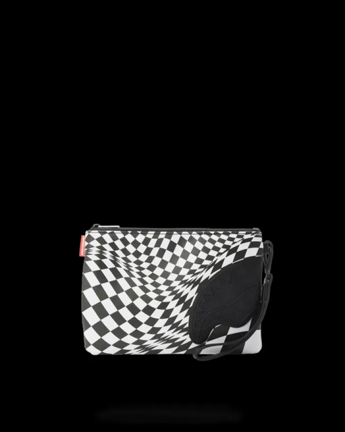 CROSSOVER CLUTCHES*Sprayground TRIPPY CHECK CROSSOVER CLUTCH