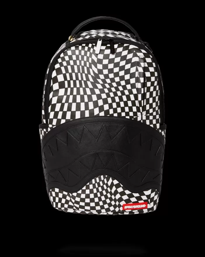 BACKPACKS*Sprayground TRIPPY CHECK DLX BACKPACK