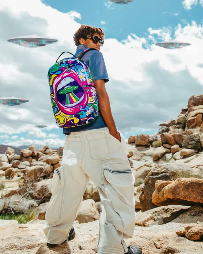BACKPACKS*Sprayground TRIPS u0026 LIPS BACKPACK