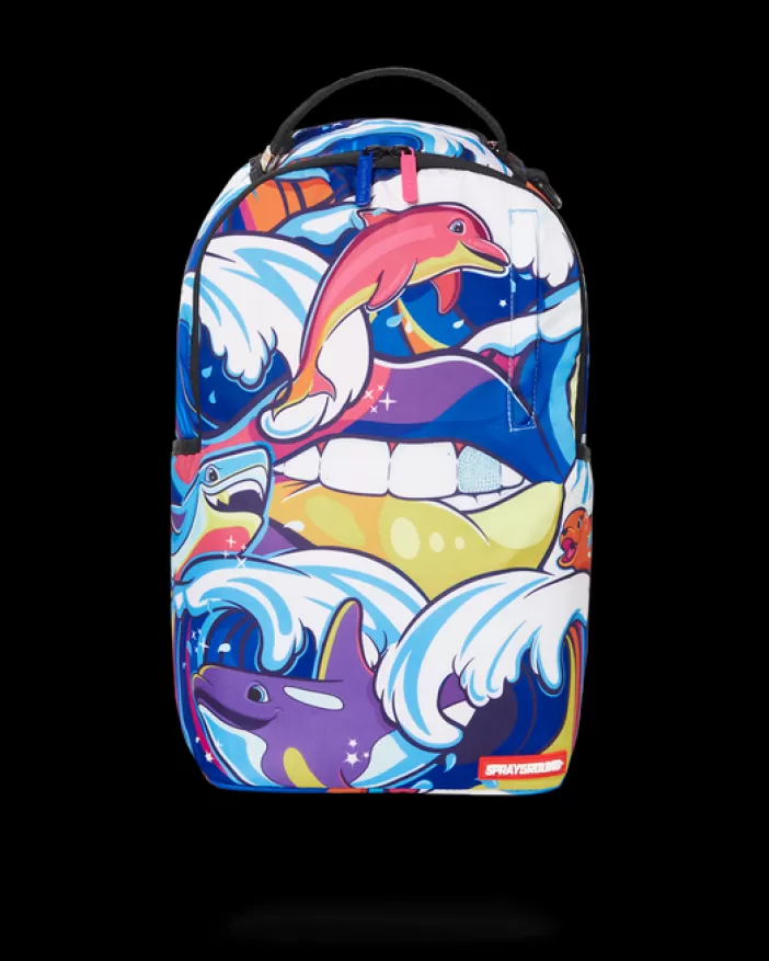 BACKPACKS*Sprayground TSUNAMI LOVER BACKPACK (DLXR)