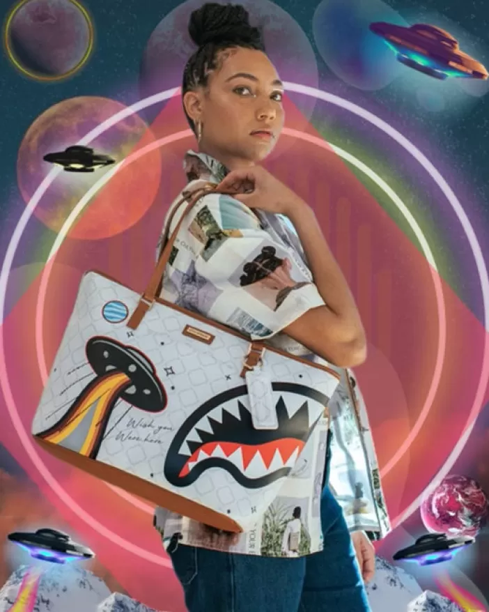 TOTES*Sprayground UFO FLYING COLORS TOTE