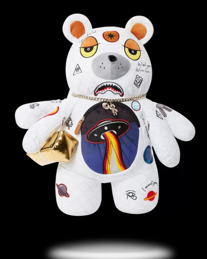 TEDDY BEAR BACKPACKS | BACKPACKS*Sprayground UFO SPACED OUT MONEYBEAR TEDDYBEAR BACKPACK