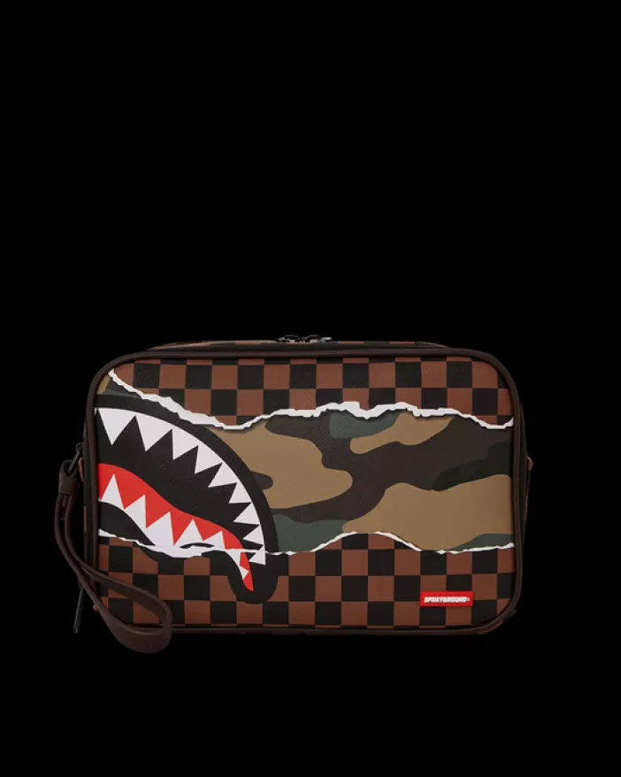 TOILETRIES AKA MONEY BAGS*Sprayground UNSTOPPABLE ENDEAVORS III TOILETRY BAG