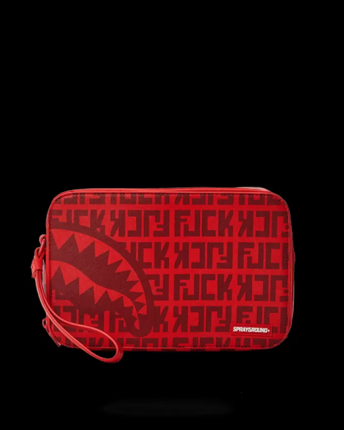 TOILETRIES AKA MONEY BAGS*Sprayground VENI VIDI VICI TOILETRY