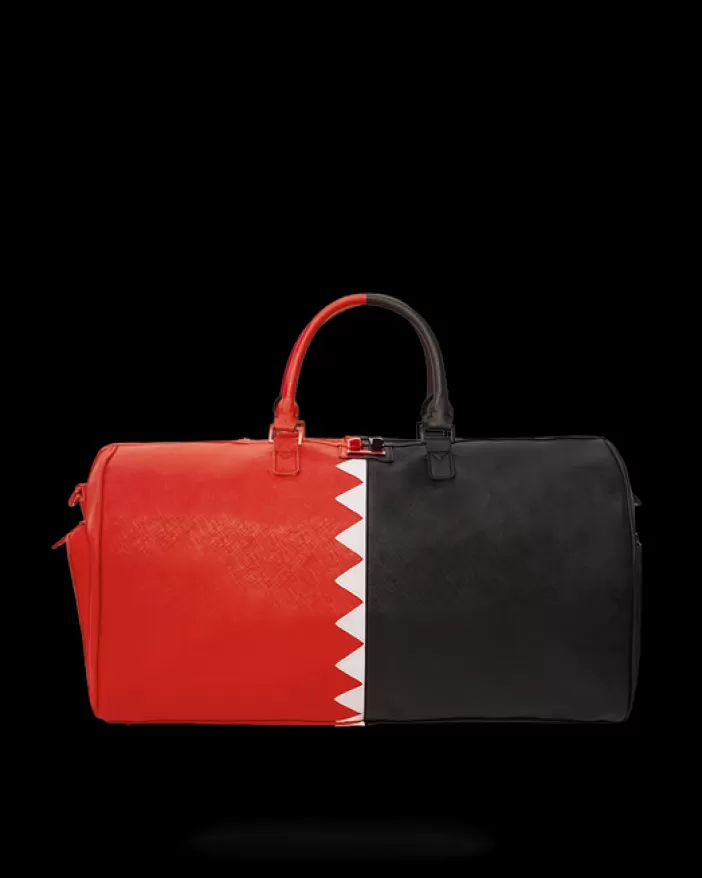 DUFFLES*Sprayground VERTICAL SHARK CUT u0026 SEW DUFFLE