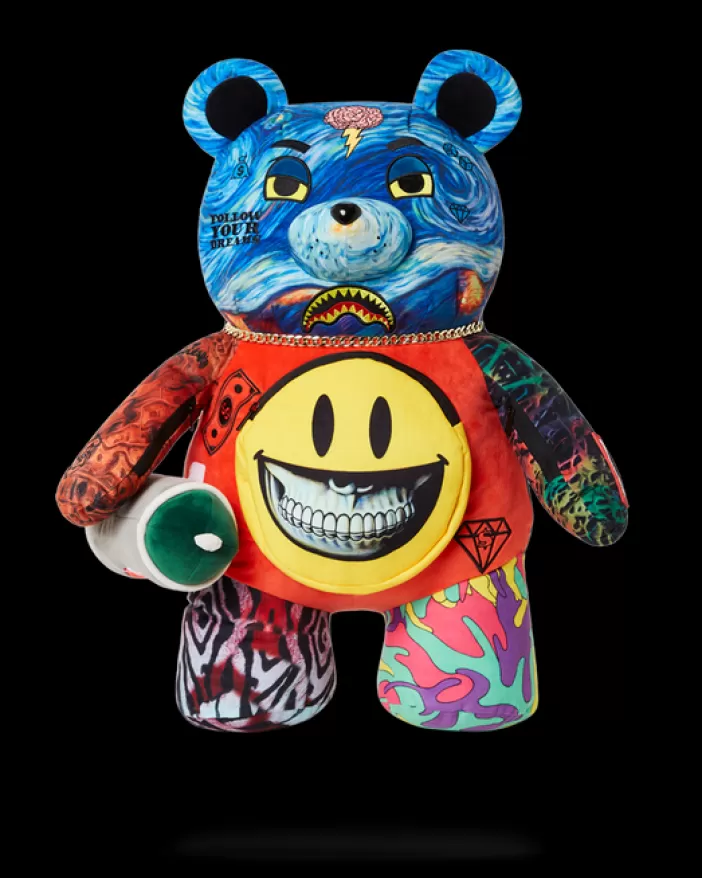 TEDDY BEAR BACKPACKS | BACKPACKS*Sprayground VILLAIN MONEY BEAR TEDDYBEAR RON ENGLISH EDITION BACKPACK