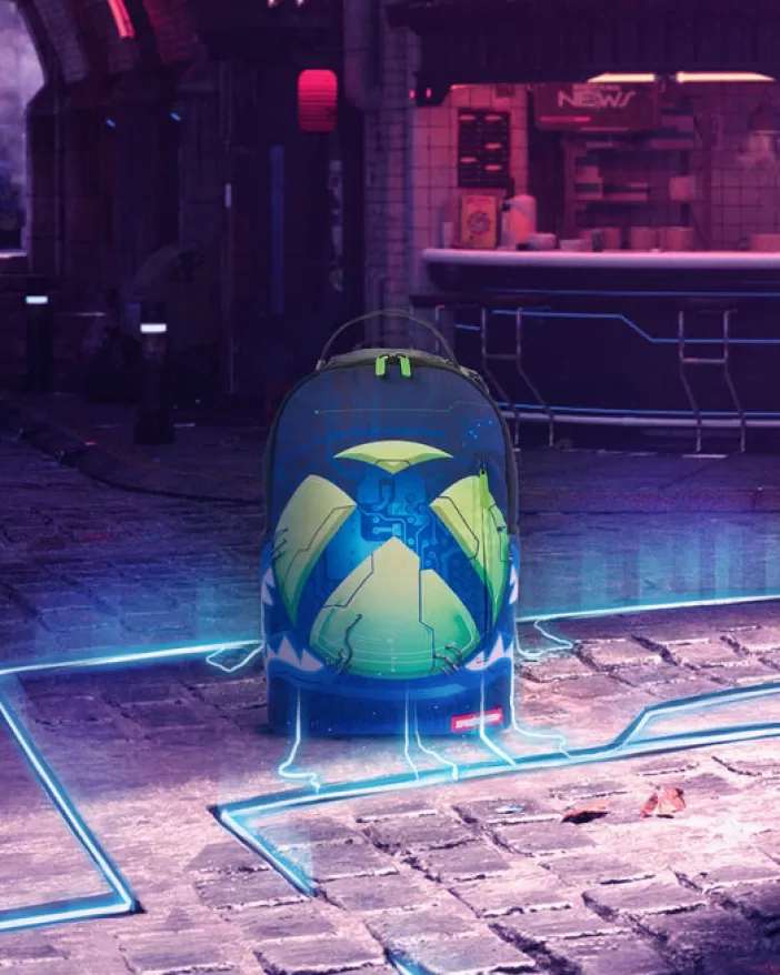 BACKPACKS*Sprayground XBOX SHARK DIGITAL SPHERE