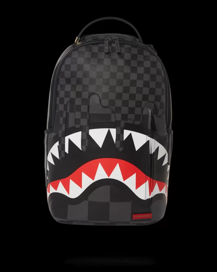 BACKPACKS*Sprayground XTC GREY SHARKS IN PARIS BACKPACK (DLXV)