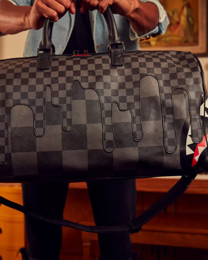 DUFFLES*Sprayground XTC GREY SHARKS IN PARIS DUFFLE