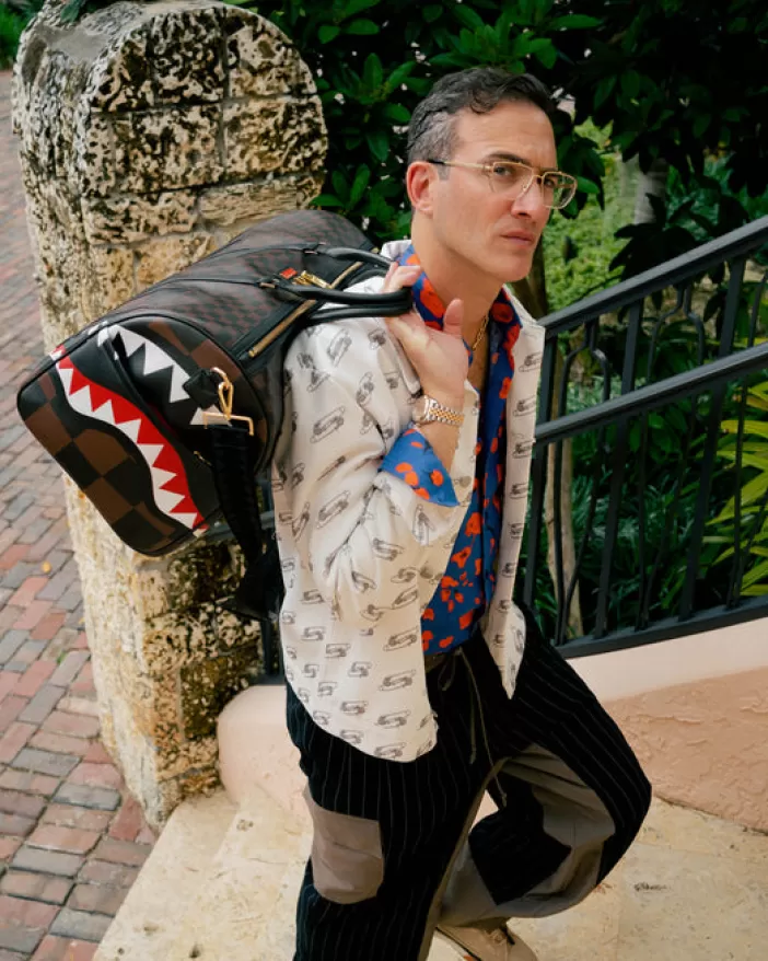 DUFFLES*Sprayground XTC SHARKS IN PARIS DUFFLE