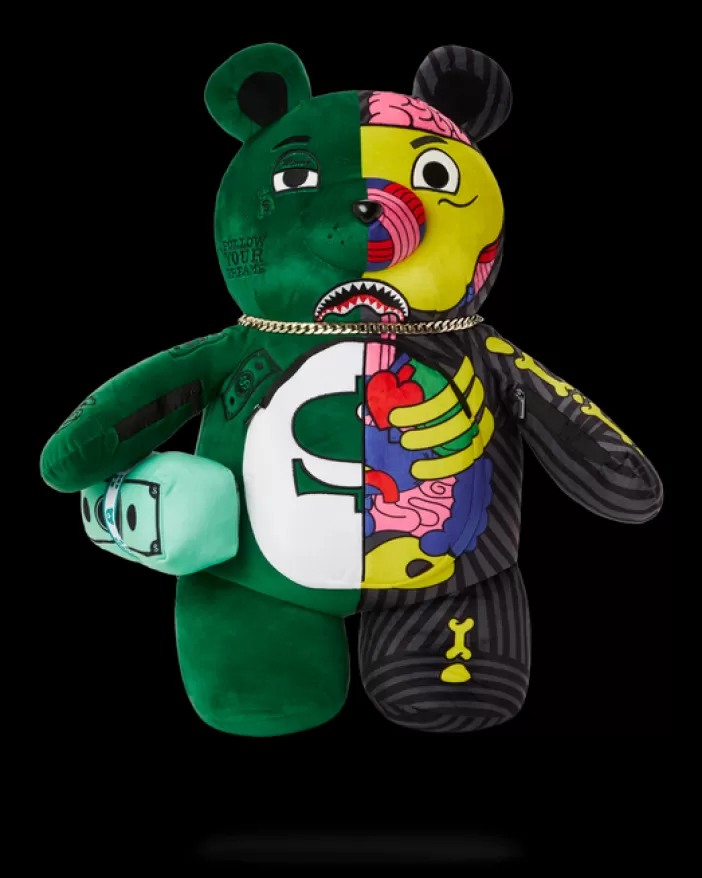 TEDDY BEAR BACKPACKS | BACKPACKS*Sprayground YOUNG X-RAY MONEYBEAR TEDDYBEAR BACKPACK