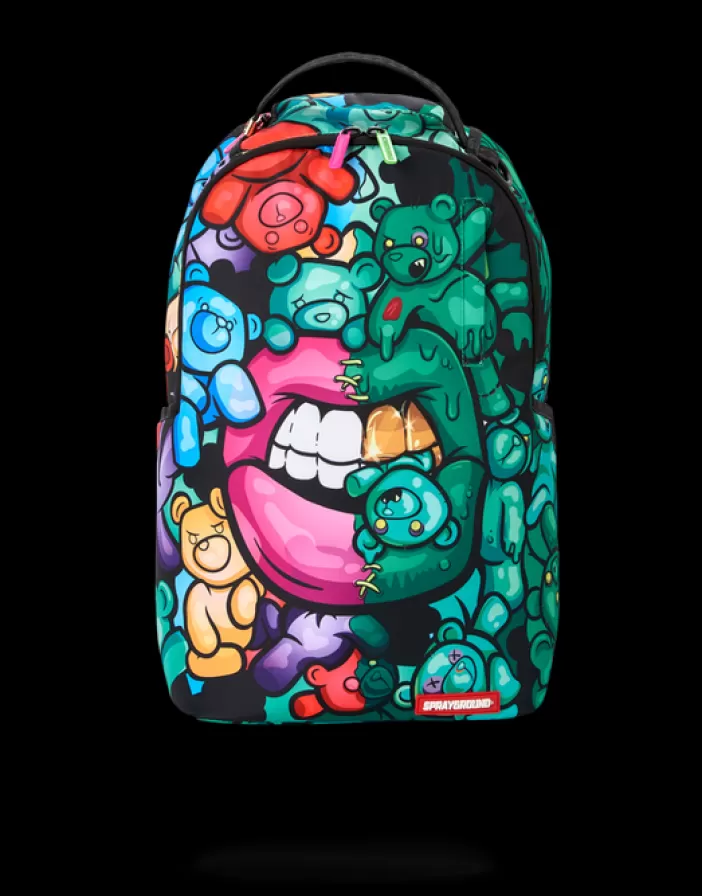 BACKPACKS*Sprayground ZOMBIE GUMMY BEAR LIPS BACKPACK